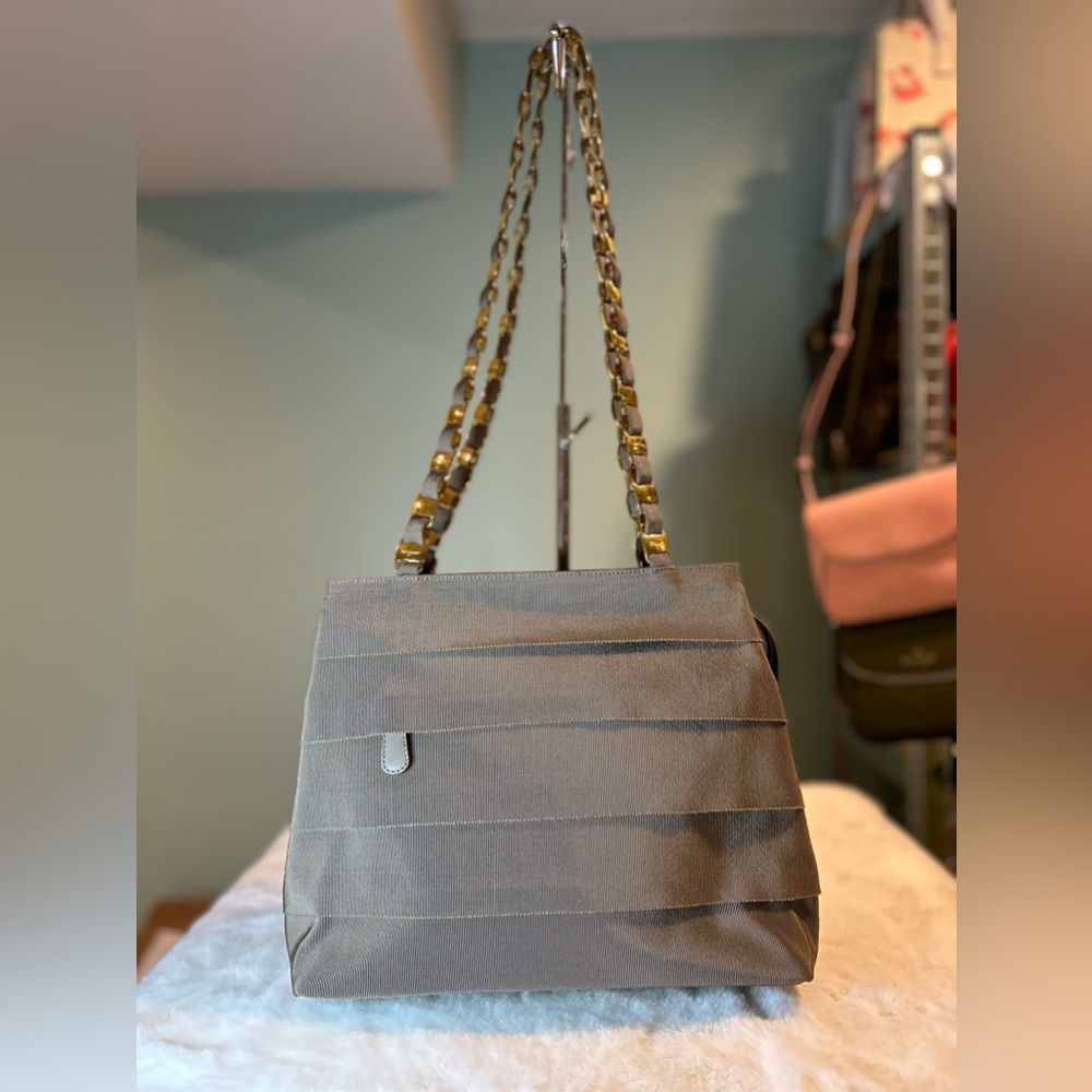 SUPER DISCOUNTED!!Salvatore Ferragamo long handle bag. Authentic and pre-owned.